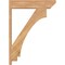 Ekena Millwork Imperial Slat Smooth Outlooker, Western Red Cedar, 7 1/2"W x 32"D x 44"H OUT08X32X44IMP06SWR - alternate 2